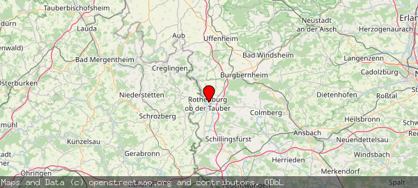 91541 Rothenburg ob der Tauber, Deutschland