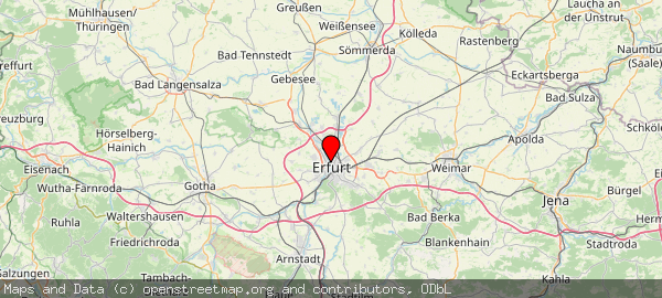 99 Erfurt, Deutschland