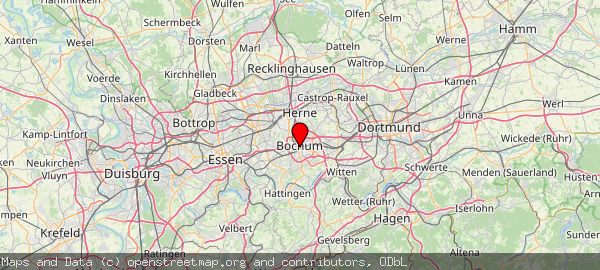 Hauptbahnhof, 44789 Bochum, Deutschland