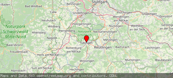 72 Tübingen, Deutschland