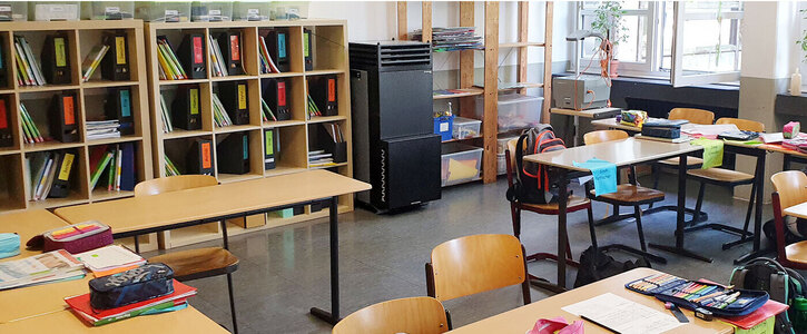 Mobile Luftreinigungsfilter für alle Schulen in Deutschland Mobile Luftreinigungsfilter für alle Schulen in Deutschland