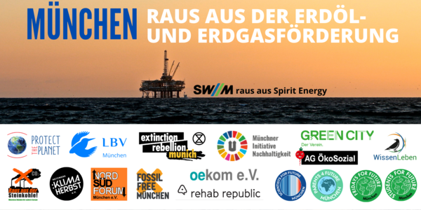 Stadtwerke München (SWM) - raus aus der Förderung fossiler Brennstoffe! Stadtwerke München (SWM) - raus aus der Förderung fossiler Brennstoffe!