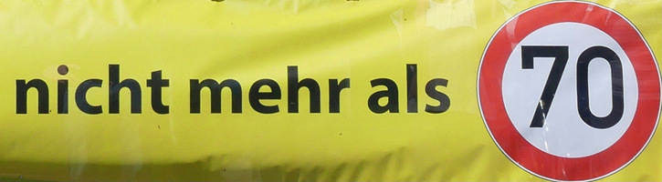 Nicht mehr als Tempo 70 km/ h auf der B3 neu zwischen Arnum Süd und Hemmingen Nord Nicht mehr als Tempo 70 km/ h auf der B3 neu zwischen Arnum Süd und Hemmingen Nord