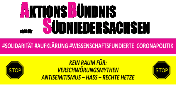 "Harzer Erklärung": Für Coronaschutz & Demokratie - gegen Gewalt und Radikalisierung! "Harzer Erklärung": Für Coronaschutz & Demokratie - gegen Gewalt und Radikalisierung!